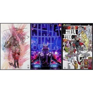 Ninja Funk #1 Signed JPG David Mack Party Variant Covers Vol 1 TPB Set Whatnot